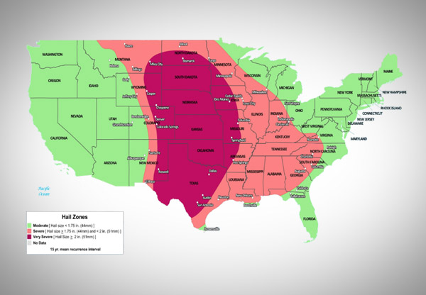 Hail Maps For Roofers Understanding Very Severe Hail (Vsh) Ratings – Part 2